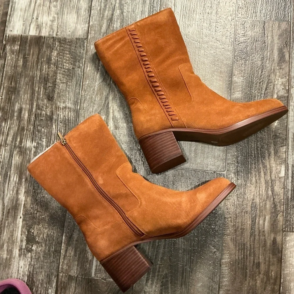 Vince Camuto Brown Winter Boots Size 11 Wide
